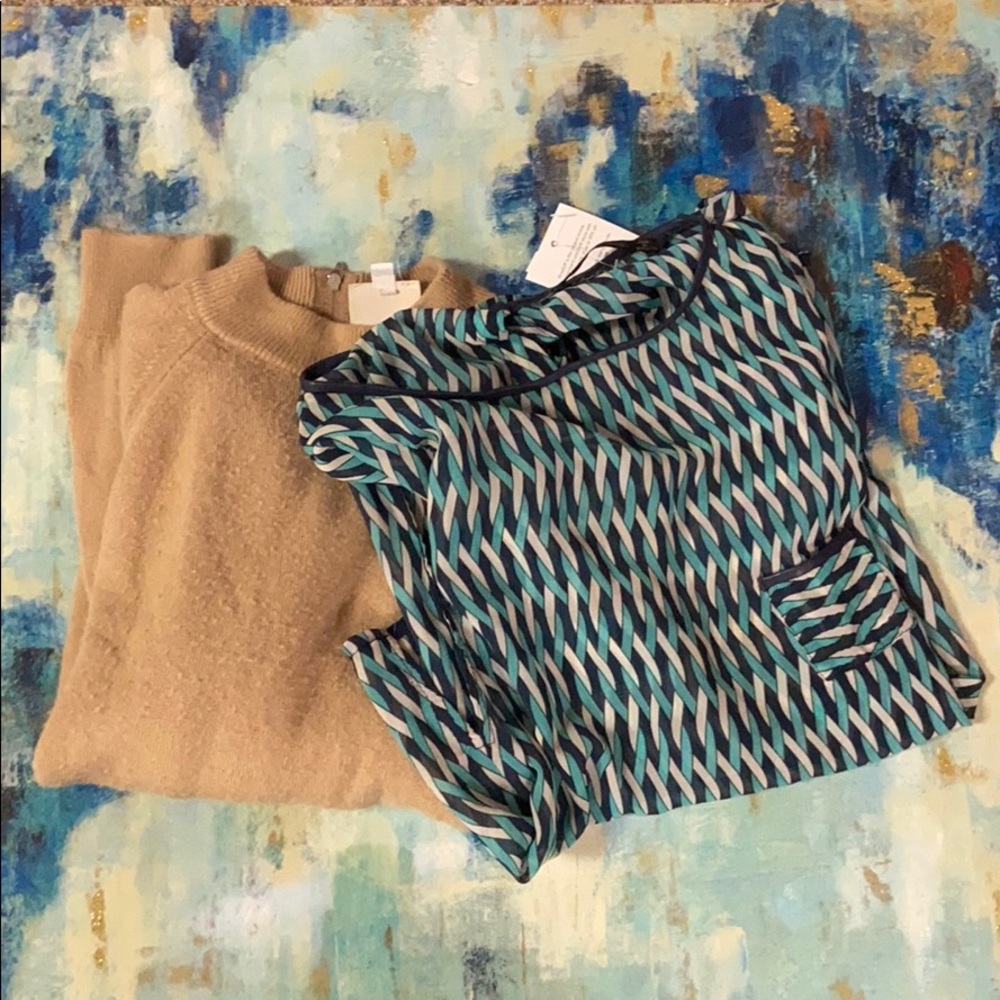Cozy Acrylic Sweater and free ZARA top